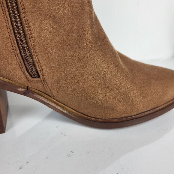 Seychelles Paradise City Leather Over the Knee Boots Brown Size 8 - Picture 5 of 16